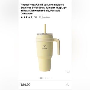 New-Yellow Car travel mug
Sip-Drink-Gulp
40 Hr. Hot or Cold
40 oz. Capacity